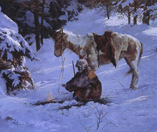 Howard Terpning - Small Comfort